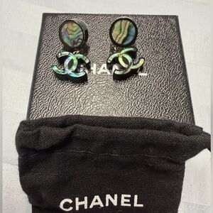 Chanel Dangling Earring Marble 12P Collection